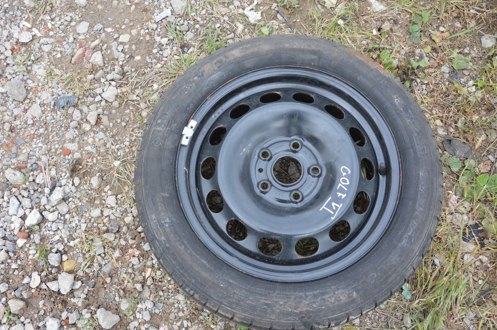 golf/ vi, rueda repuesto 16'' 1k0601027ak