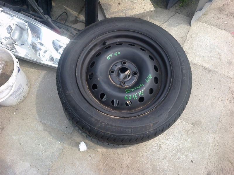 rueda llanta logan sandero et50 uniroyal 185/65r15