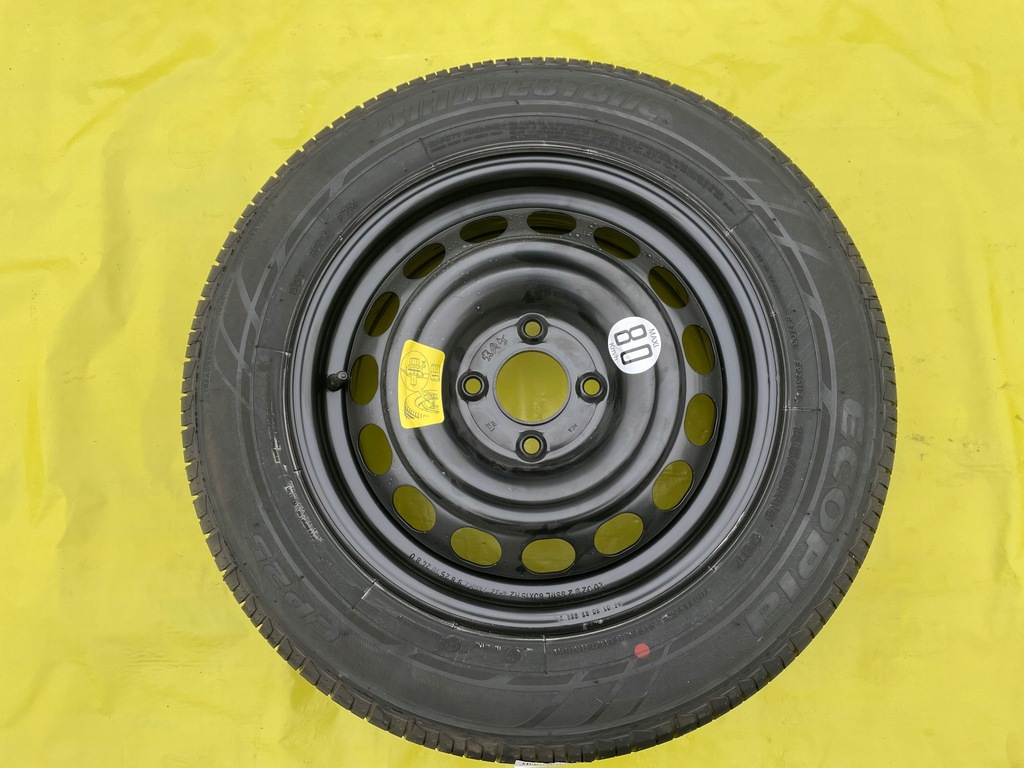 peugeot, 208 ii llanta con neumatico rueda repuesto 185/65r15