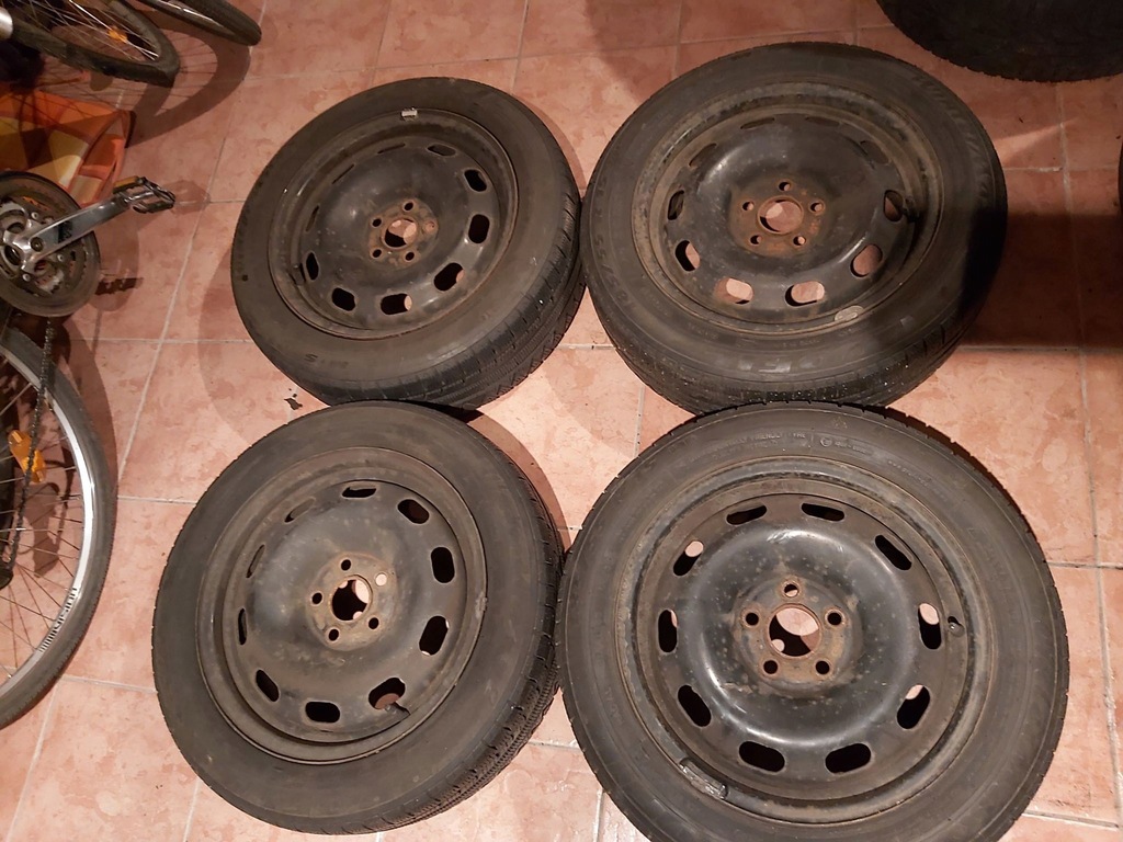 ruedas skoda invierno 185/55 r15 et38 6jx15h2