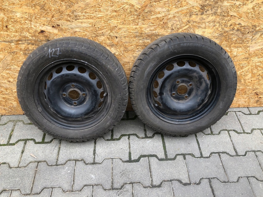 ruedas acero + neumáticos michelin alpin a3 165/65/14