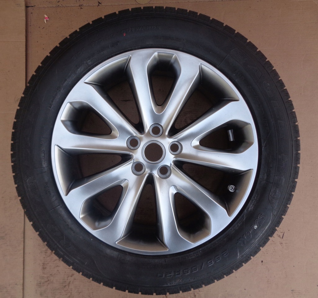 rover frente der. l405 rueda repuesto llanta llantas de aluminio 20'