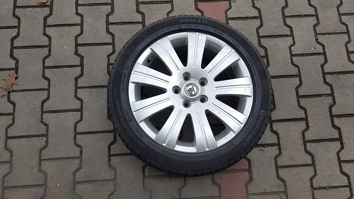 emu llanta ruedas skoda superb 3t octavia 17"