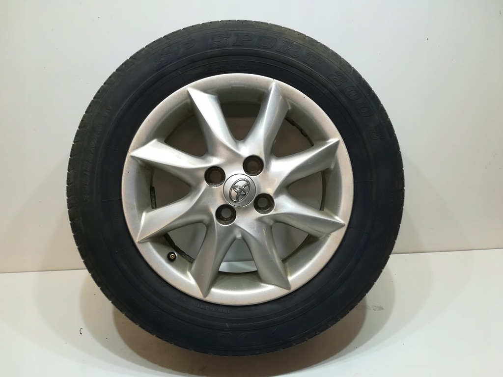 rueda neumatico llanta toyota yaris ii 195/65r15