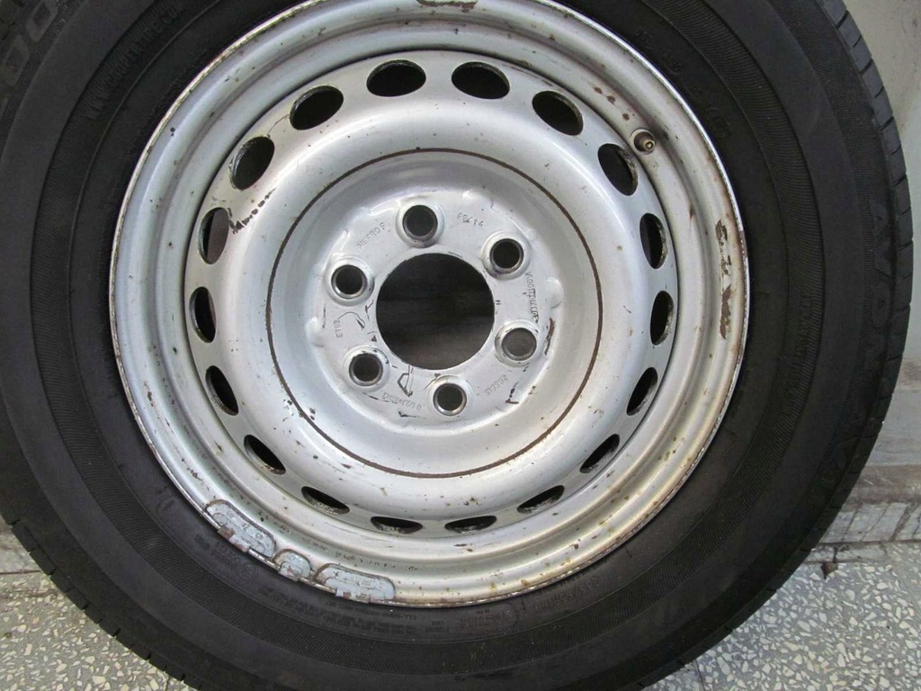 sprinter 6x130 16'' et62 rueda llanta 235/65/16c 6.5