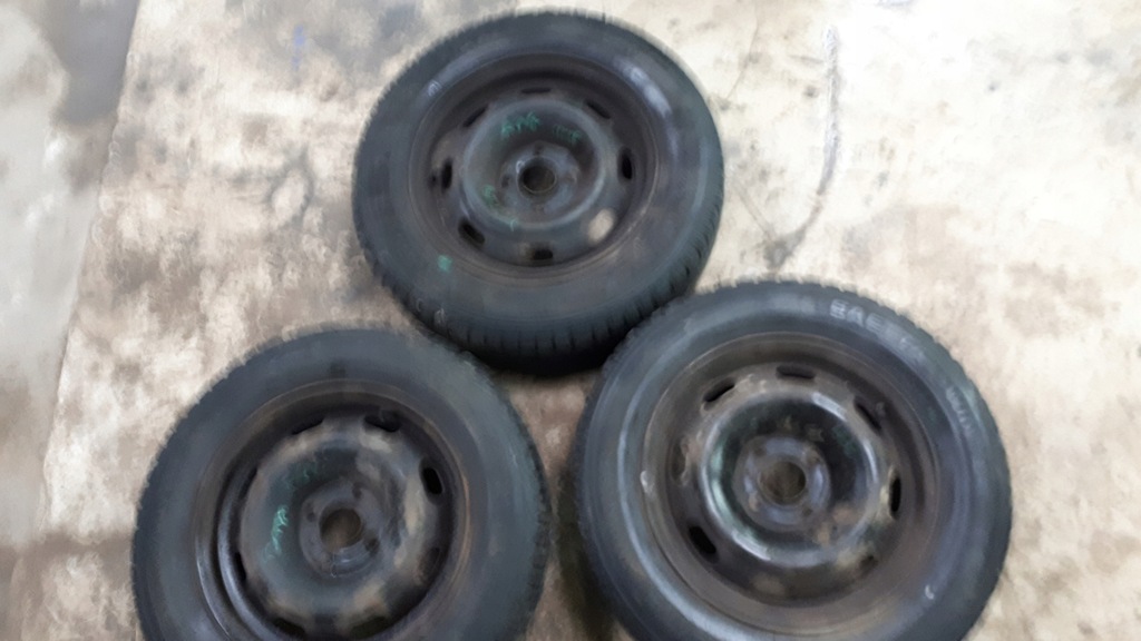 5x108 ruedas invierno 2 unidades. 195/65r15