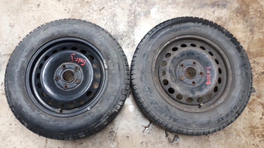 golf/ v, 5x112 r15 ruedas invierno ładne
