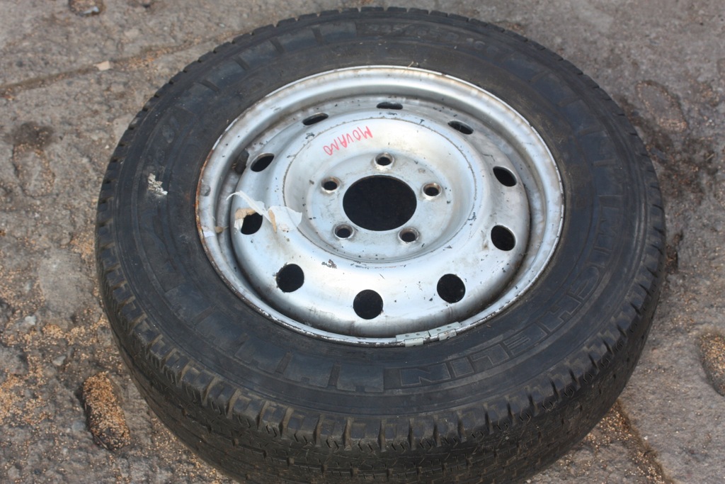 rueda neumatico 16'' opel movano