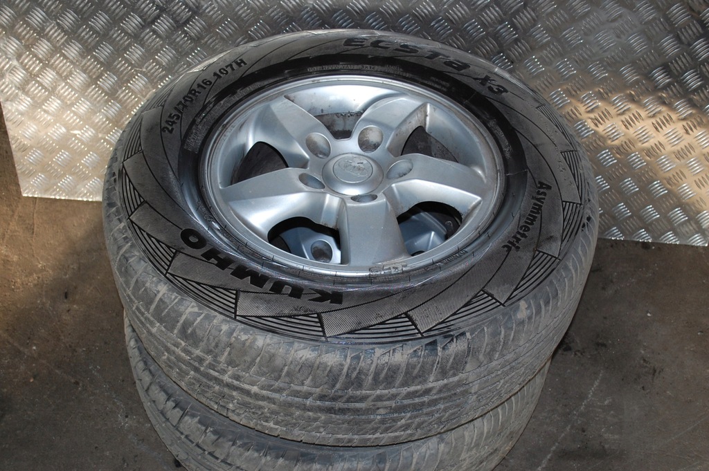 kia, sorento, ruedas "16" kumho 245/70 r16