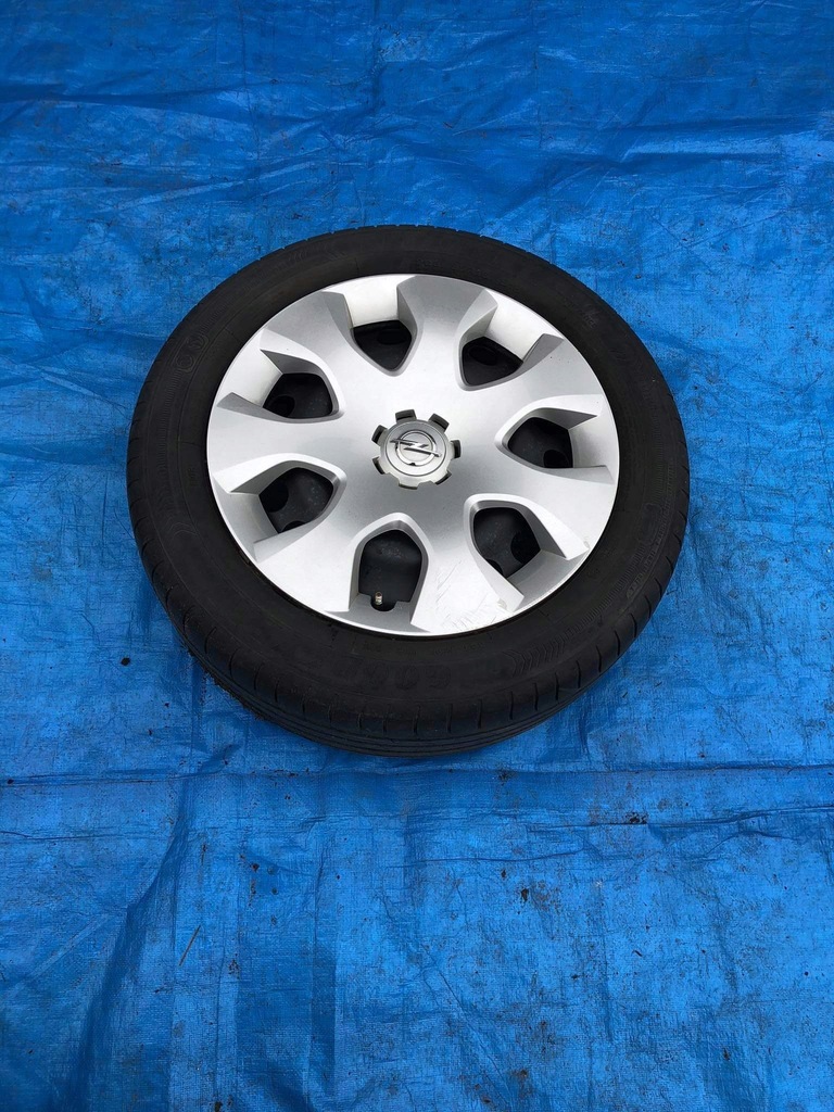 opel meriva b, rueda repuesto acero 16  pulgadas