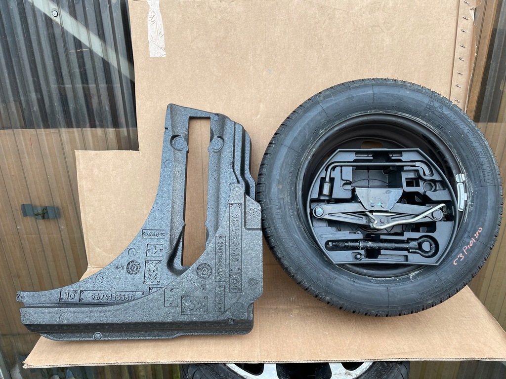 repuesto rueda + kit citroen, c3 picasso 4x108
