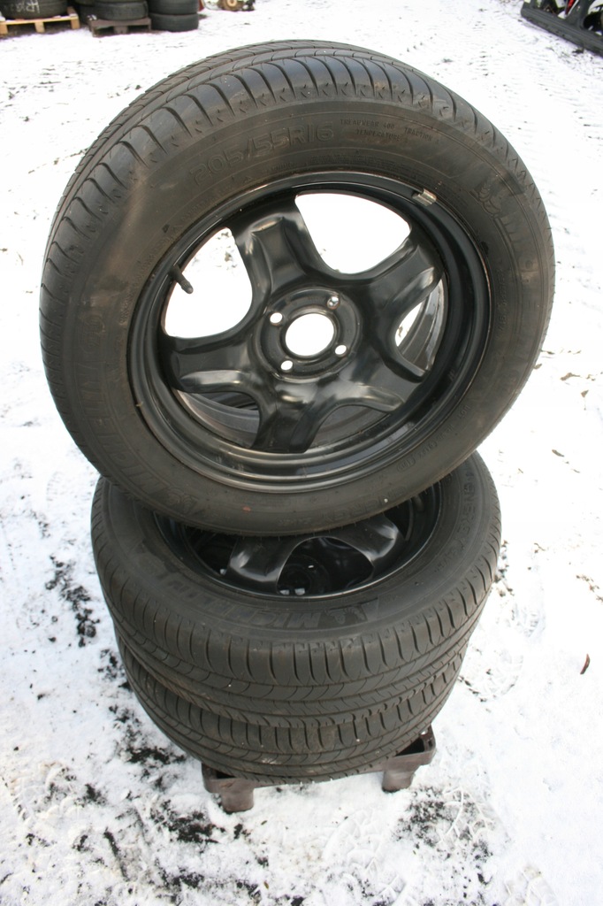 clio, captur ruedas 4x100 205/55r16 michelin