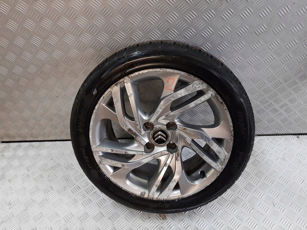 llanta aluminio rueda citroen, c4 ii b7 225 45 r17