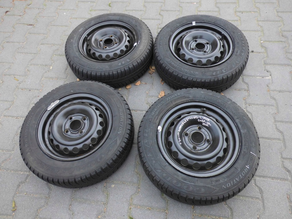 ruedas opel corsa b, 4x100x56,5 et46 13'' wielosezon