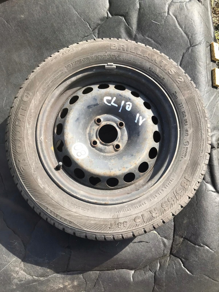 rueda repuesto clio, iv 185/65r15 barum
