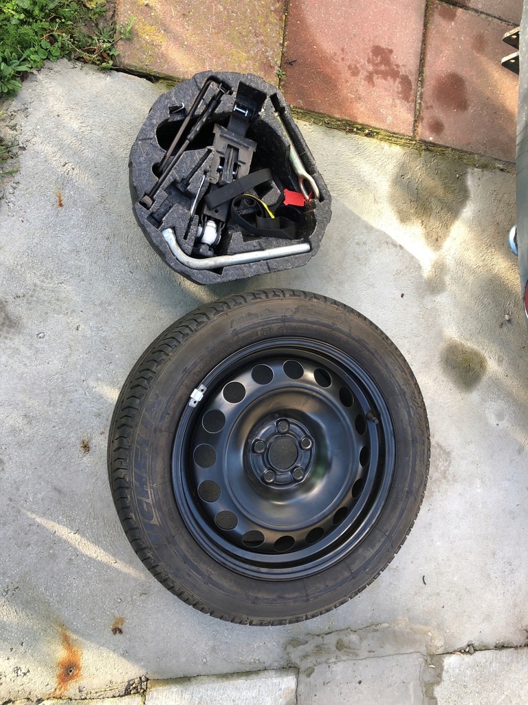 rueda repuesto vw, 6,5x16 et42 5x100 1j0601027r