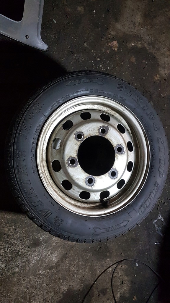 ruedas 185/65 r15 6x180 ford transit mk4 invierno 2 unidades