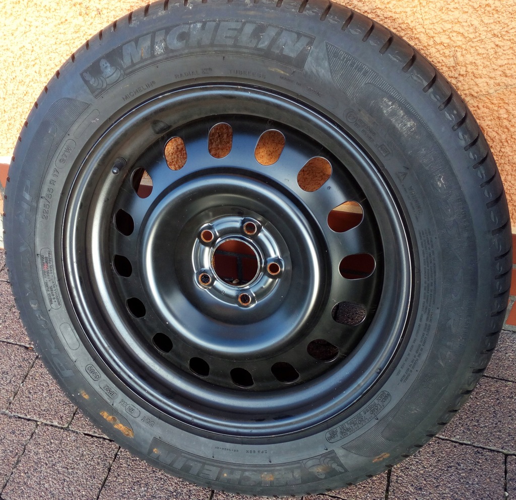 citroen, c5 iii x7 llanta rueda neumatico 5x108 225/55/17