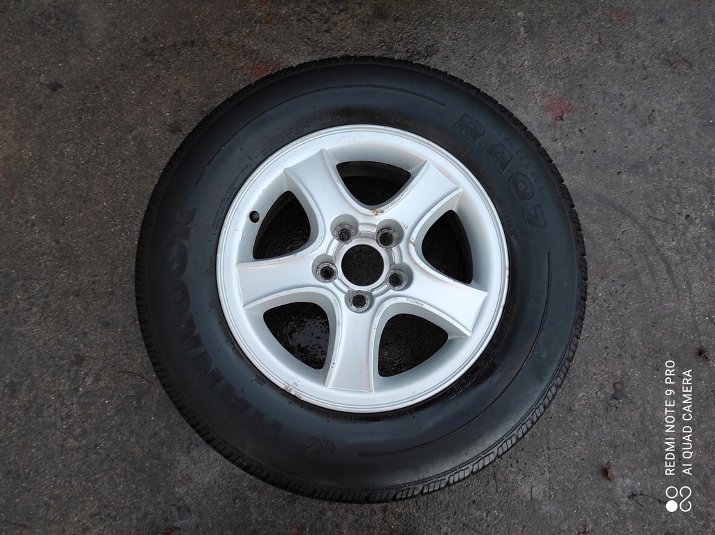 rueda repuesto hyundai santa fe 16"