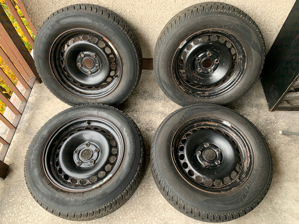 ruedas neumáticos invierno 195/65/15 et 33 5x112 6,5jx15h2