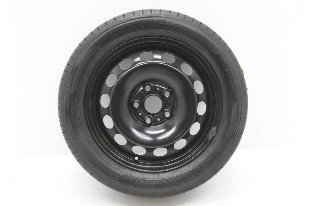 vw, golf, 7 rueda acero 5q0601027q dunlop 205/55r16