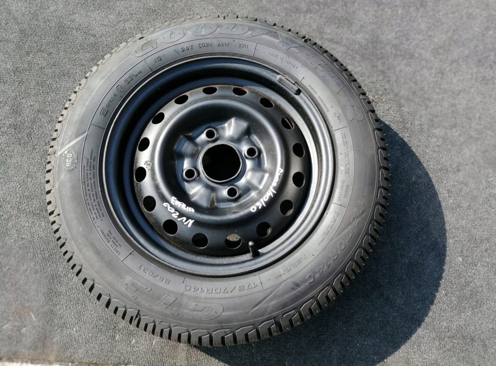 nissan nv200 evalia 11r rueda 175/70 r14c repuesto
