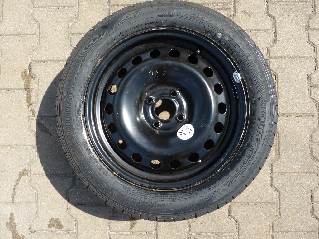 llanta acero neumatico verano 16'' 4x100 et49 -renault