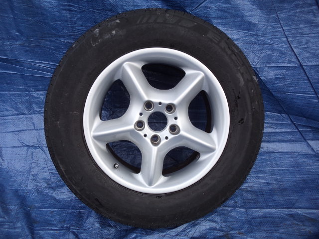 llanta neumatico rueda repuesto 235/65r17 bmw, x5 e53 j nuevo