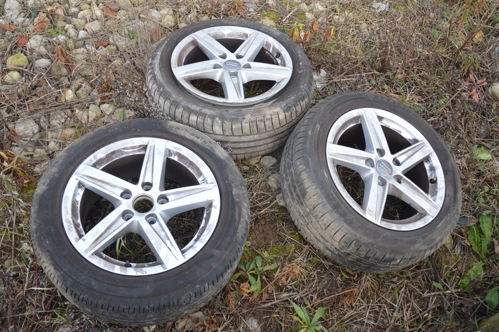 audi, a3 8v fl llanta rueda 205/55/r16 8v0601025cr