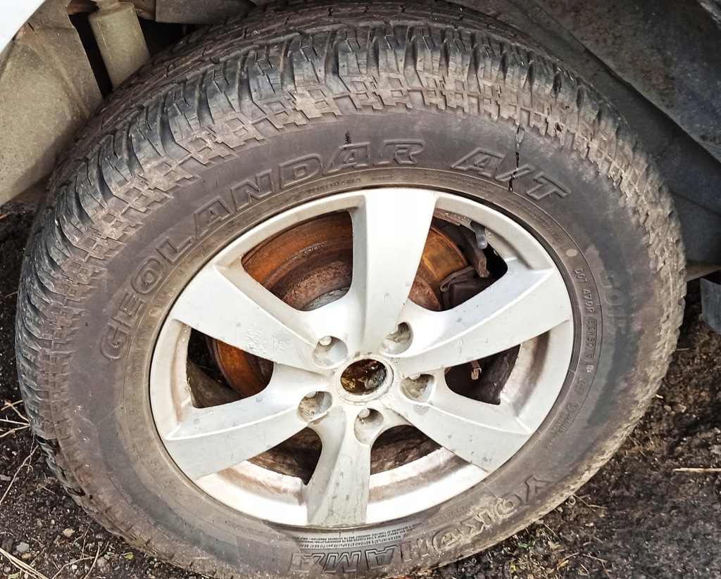 llantas de aluminio neumatico jeep grand cherokee. iii. 245/65 r17