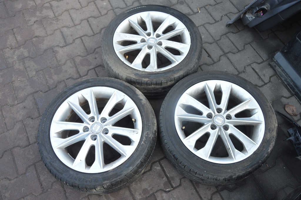 seat ibiza 6j lift- llantas con neumaticos 215/45r16