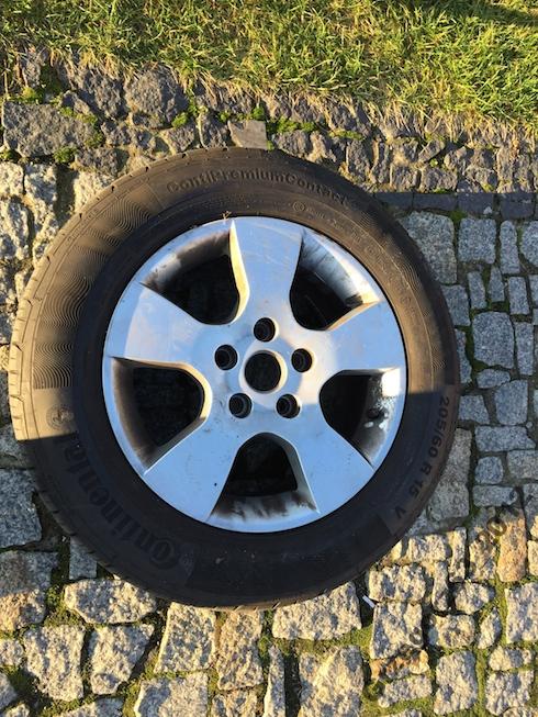 skoda octavia ii 1z0 llanta aluminio 6,5jx15
