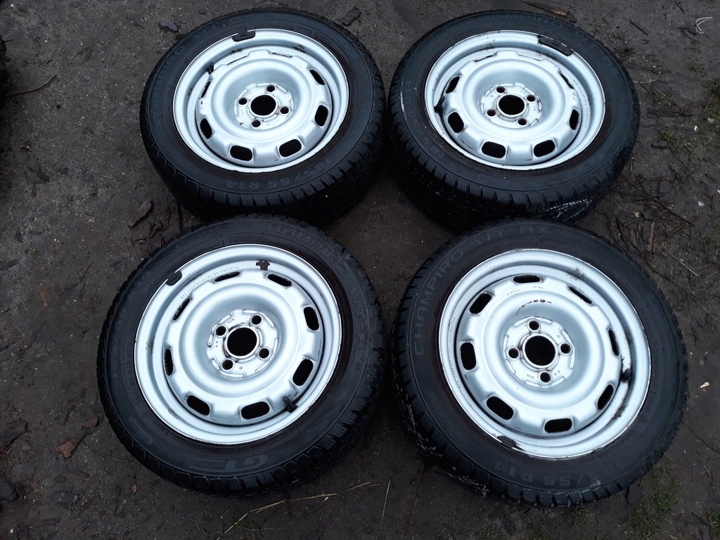 ruedas invierno 4x100 vw, golf, 3 polo vento felicja 14
