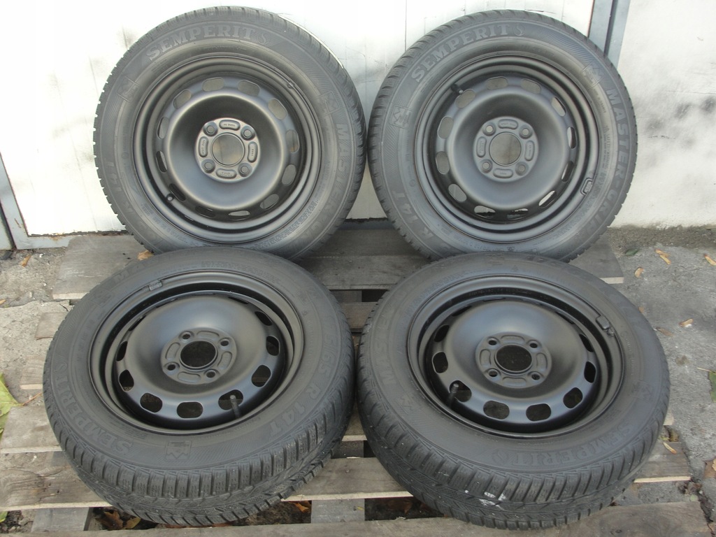ruedas acero 4x108 ford fiesta mk6 175/65/14 invierno