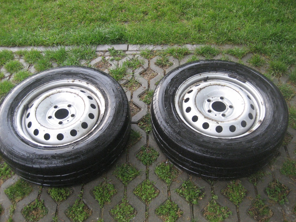 dwie llantas con neumaticos 16 tafic vivaro