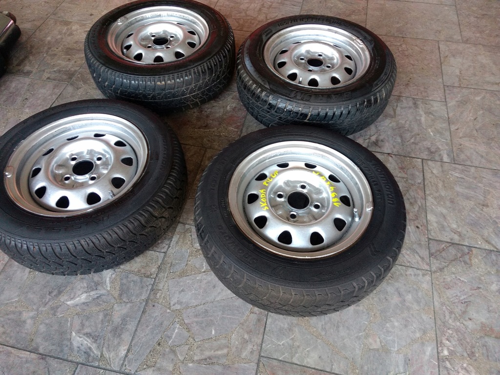rueda llanta skoda pickup 5,5x13 invierno et36