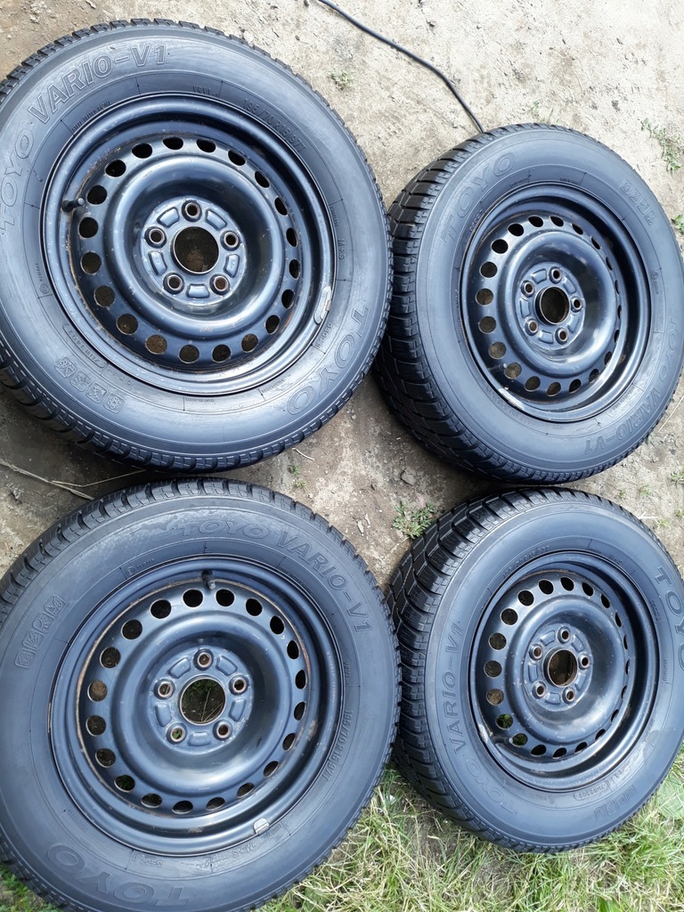 ruedas todo el año 5x114,3 honda hr-v fr-v 195/70 15