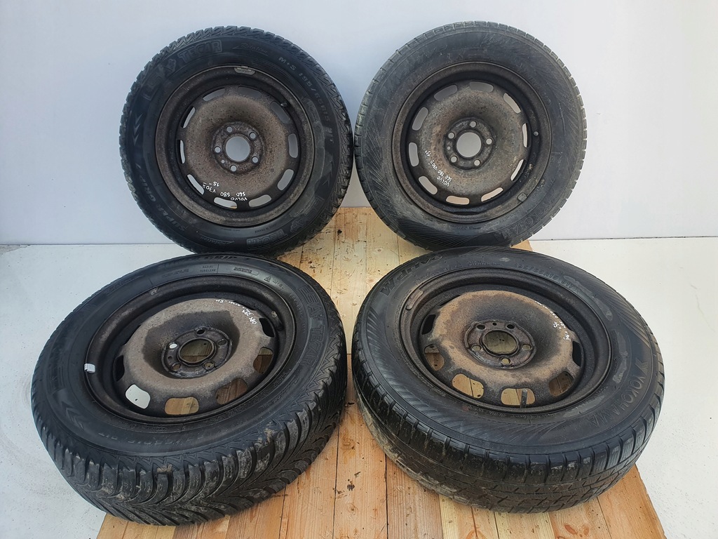 volvo, s60 v70 s80 llantas acero compl. llanta r. 15