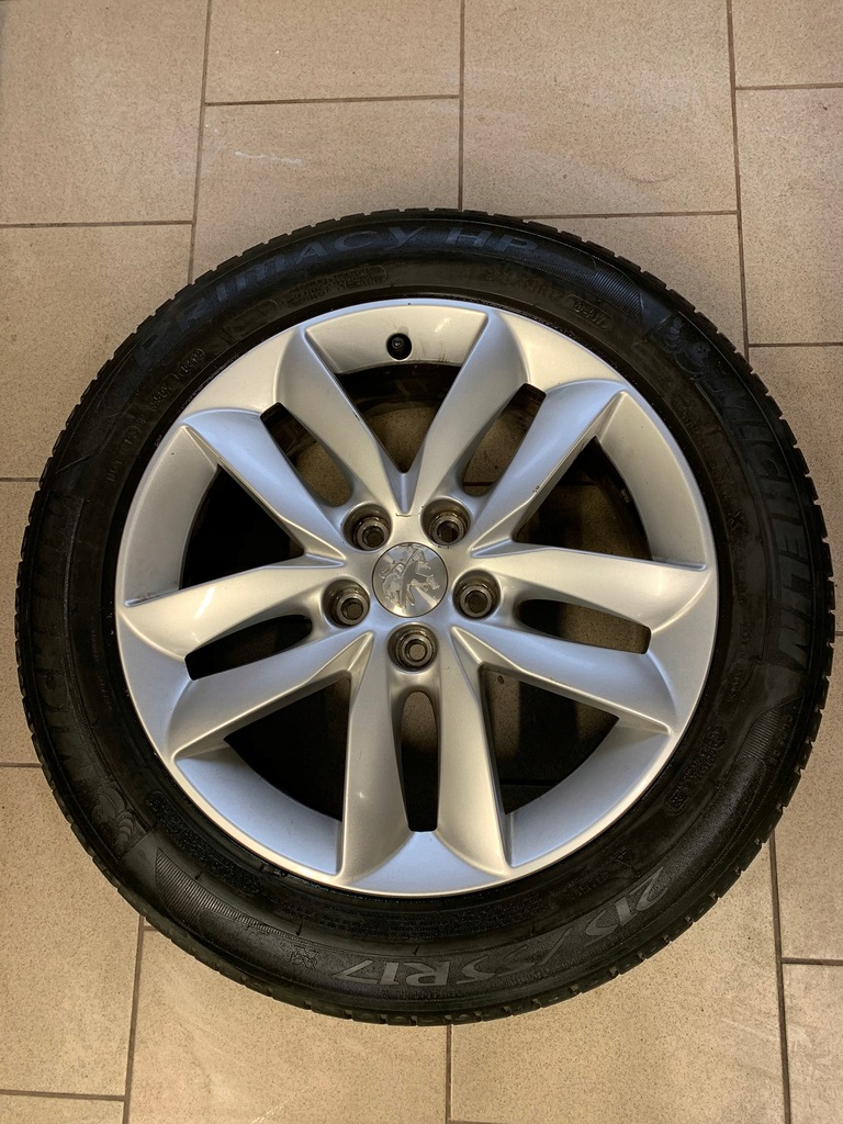 llantas de aluminio peugeot, 508 r17 neumatico michelin primacy hp