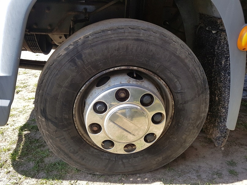 ruedas rueda llanta neumatico continental 265/70 r. 17,5 7m