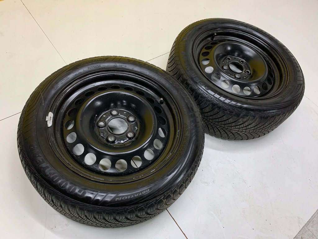 ruedas neumáticos 205/55 r16 5x112 goodyear invierno 2017r