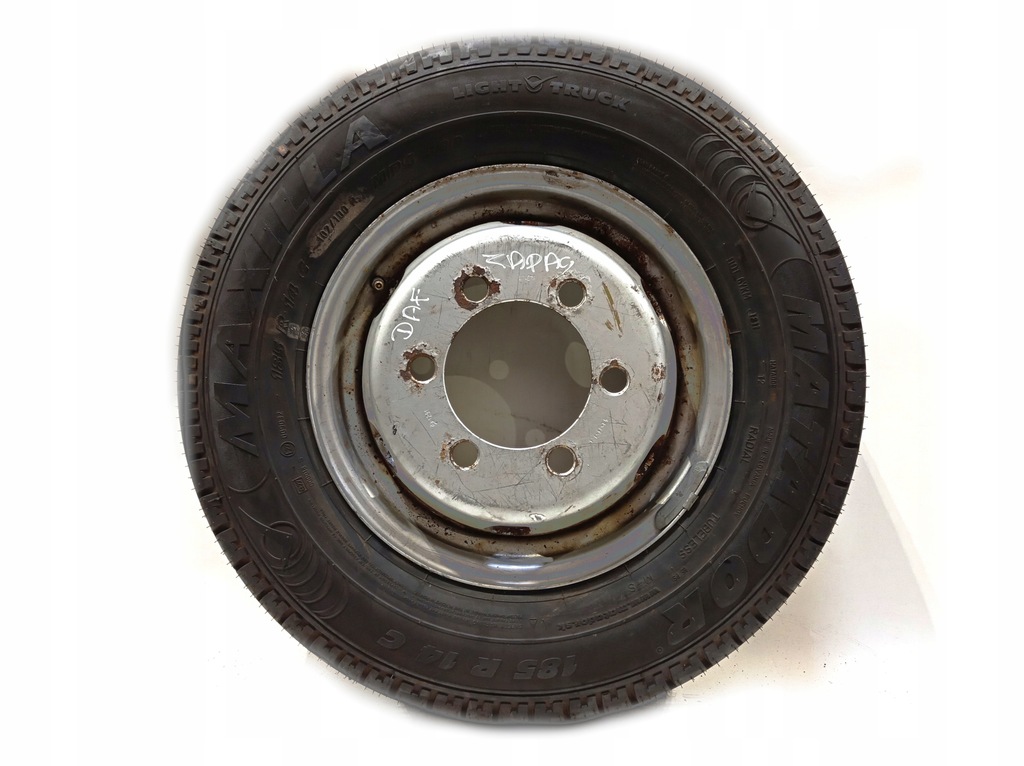 rueda repuesto daf 5j 14x104 matador 185/r14c