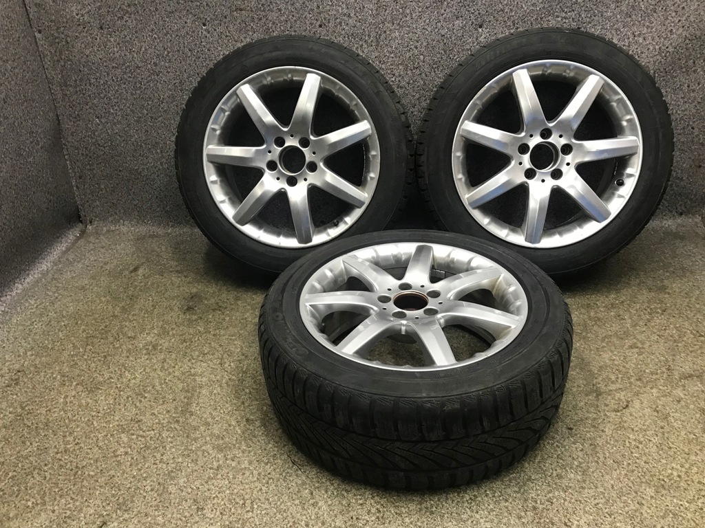 mercedes w203 llantas de aluminio rueda neumatico 5x112 r17 et37