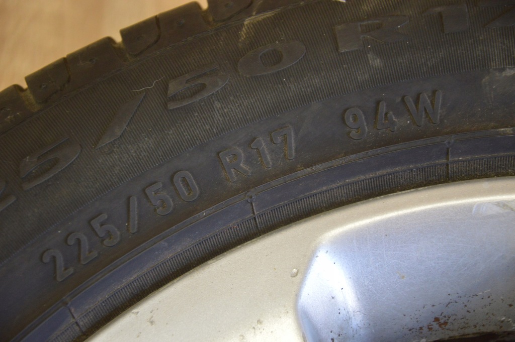 rueda repuesto llanta 17" insignias 225/50/17