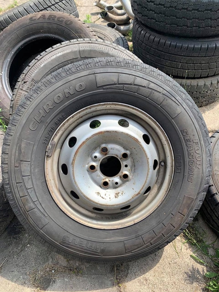 ducato iii llanta neumatico pirelli chrono 225/70 r. 15c