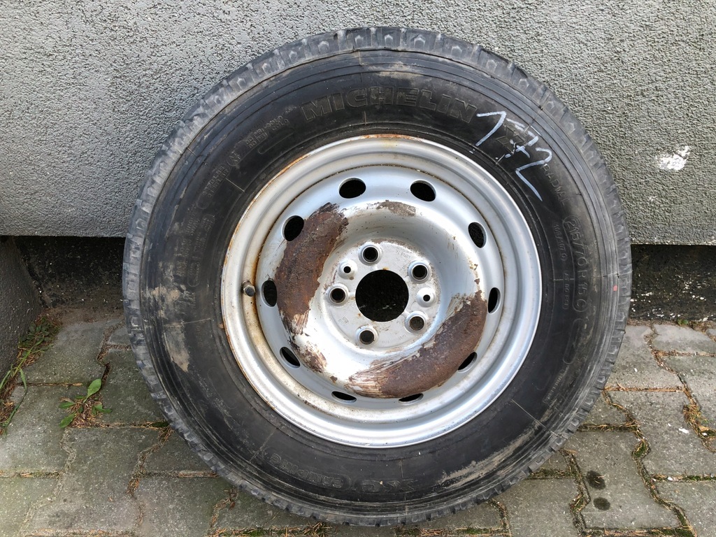 rueda acero michelin xc camping 215/70/15c 8,8mm