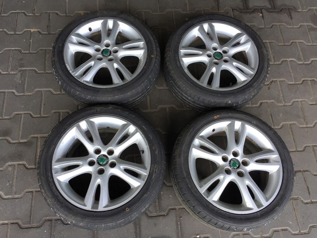 skoda vw, ruedas llantas 6.5jx16 et43, 5x100, 57.1 mm