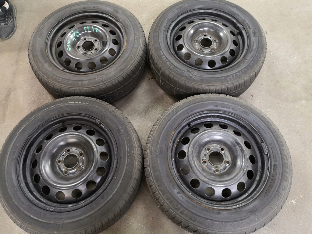 ruedas llantas acero neumáticos opel 5x110 7j 16h et47