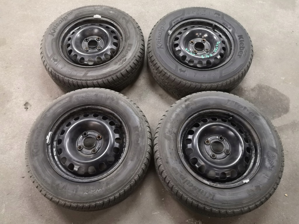 ruedas invierno neumáticos opel 4x100 5,5j 14h et39