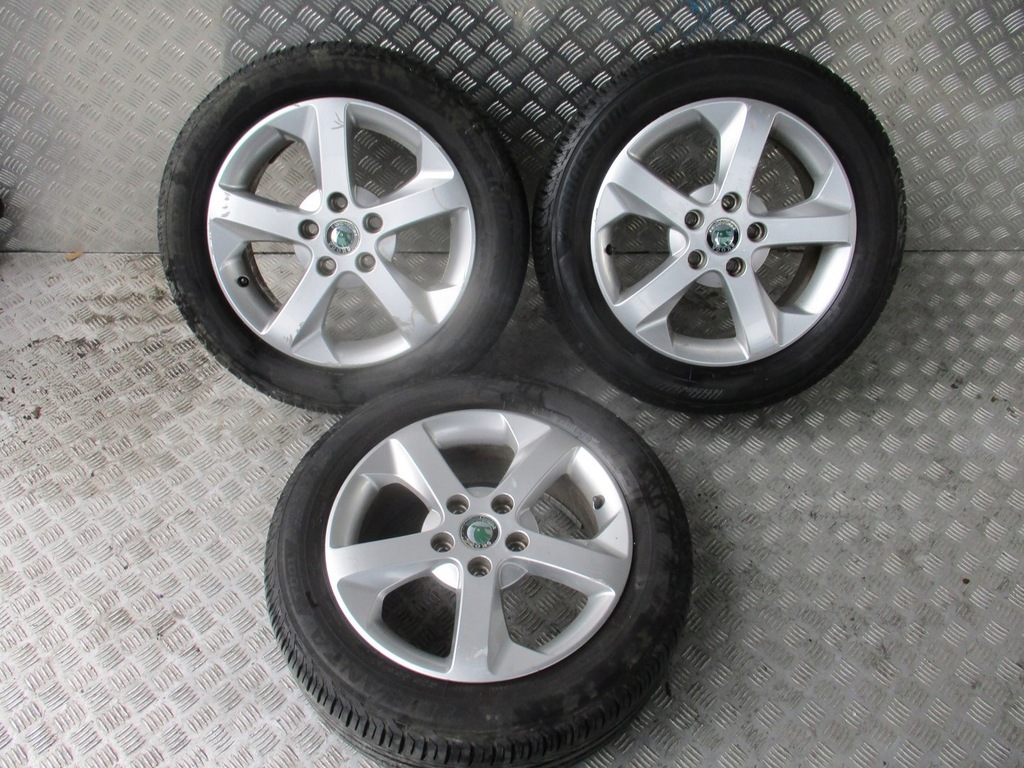ruedas llantas neumáticos skoda octavia 2 1z0 lift- 10r r16